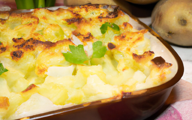 Gratin de pommes de terre classique