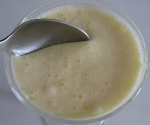 Mousse chocolat blanc