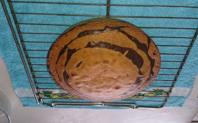Gâteau zébré du Chef Damien