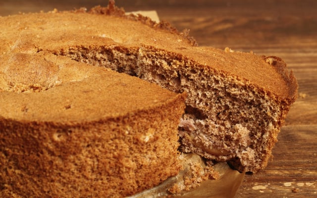 Sponge cake aux pommes
