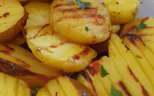 Féra au Beaufort et pommes de terre à l'huile d'olive