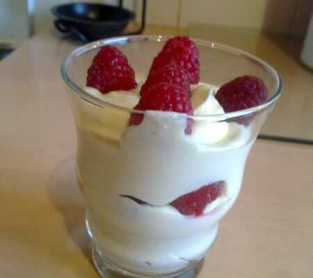 Tiramisu à la framboise
