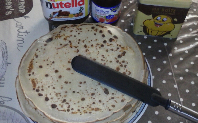 Crêpes rapides et légères