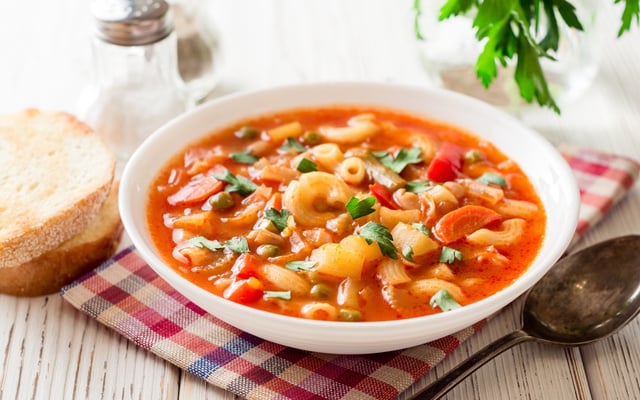 Cuisine italienne : minestrone