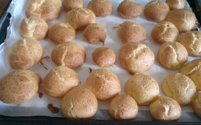 Pâte à choux au sel de Guérande
