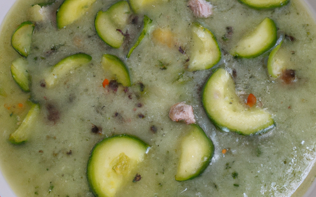 Soupe aux concombres rapide