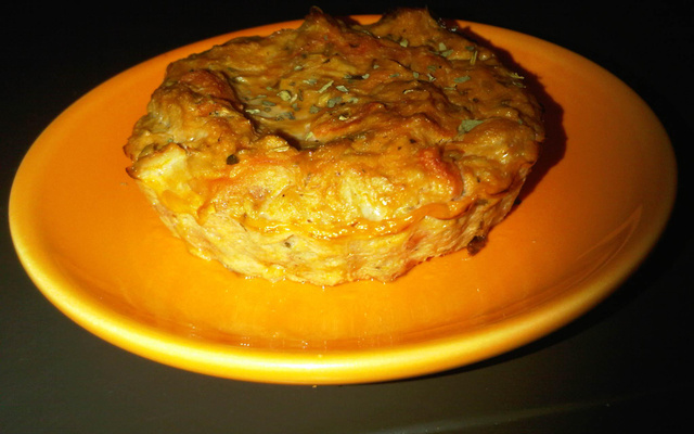 Clafoutis de tomate et thon