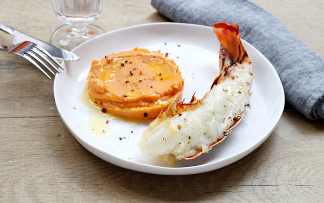 Langouste au beurre de vanille