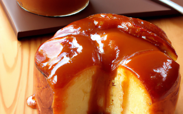 Brioche perdue au caramel