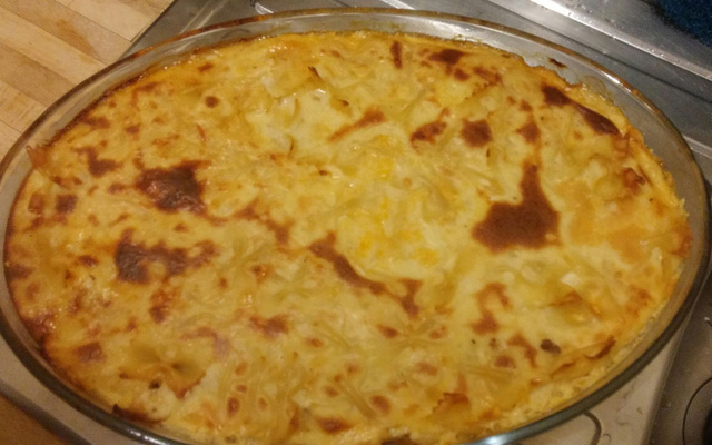Pastitsio (gratin de pâtes grec à la viande hachée)