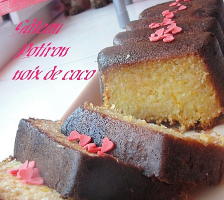 Gâteau potiron et noix de coco