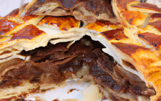Galette des rois ouverte au chocolat