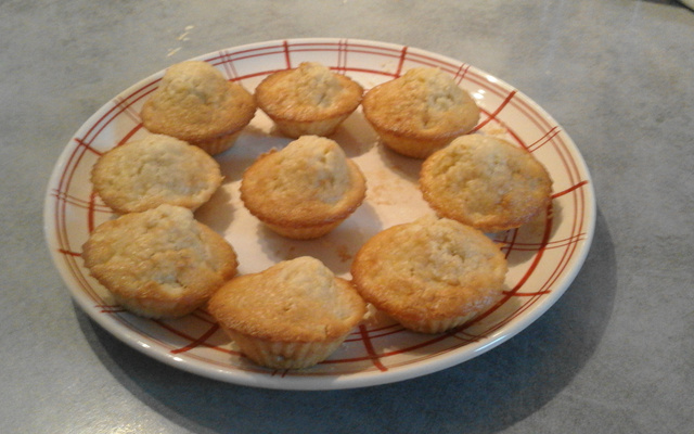 Muffins aux pommes et au miel