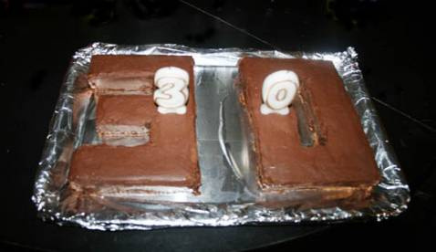 Gâteau au petit brun et chocolat