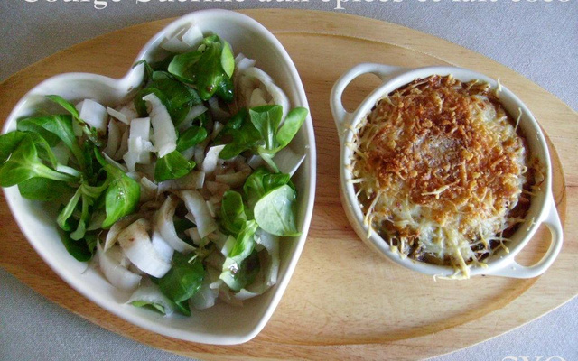 Gratin de Courge Sucrine aux épices et lait de coco, de Mamigoz