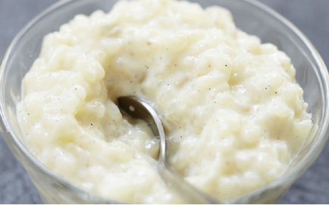 Riz au lait caramélisé façon crème brûlée