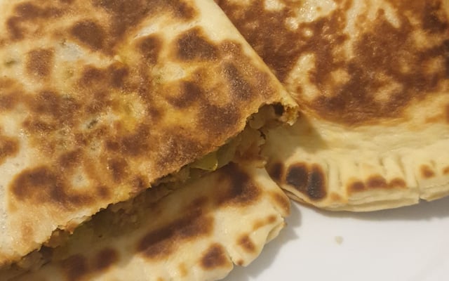 Crêpes turques farcies à la viande