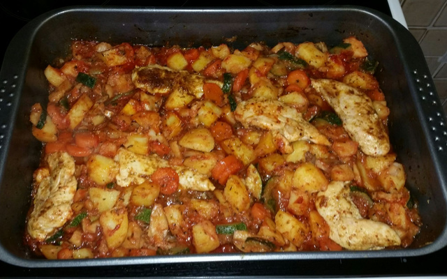 Ratatouille au four