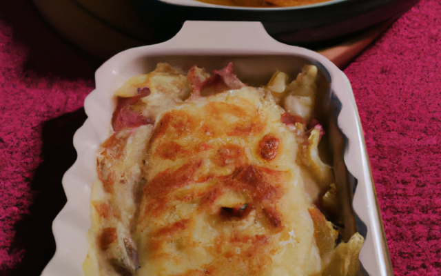 Gratin de pommes de terre à la cancoillotte