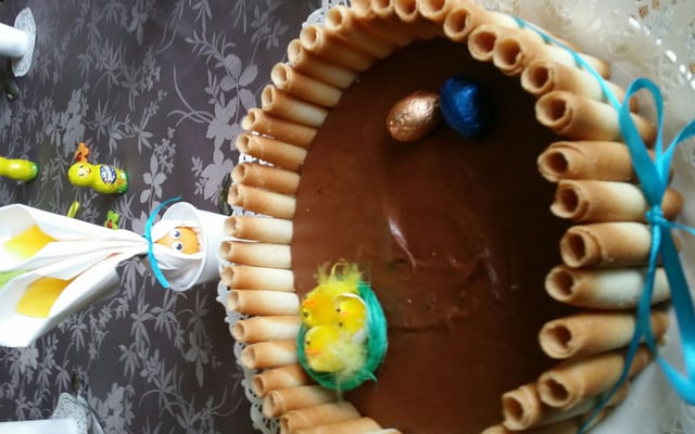 Gâteau de Pâques au chocolat