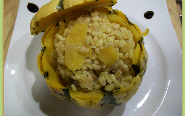 Patidou en blésotto