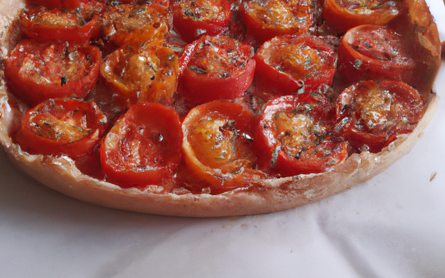 Tarte à la tomate inratable