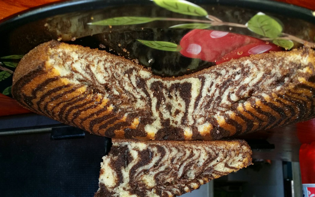 Gâteau zébré
