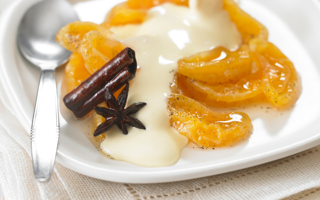 Clémentine de Corse IGP, sabayon au Floc de Gascogne Blanc