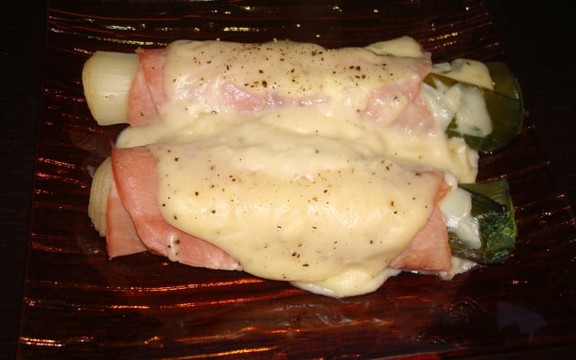 Poireaux à la vosgienne