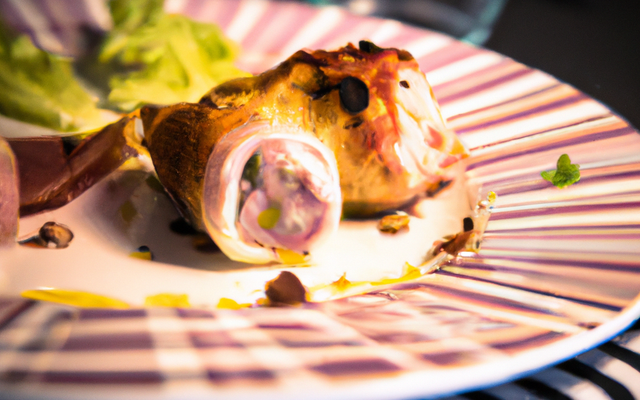 Jambonette de poulet au porto