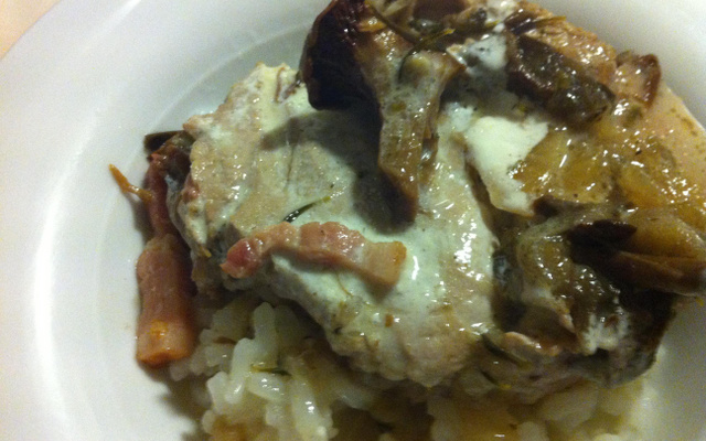 Filet mignon de veau à la biere