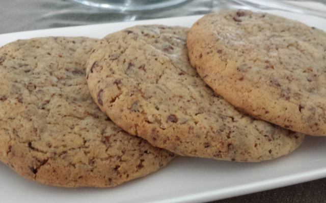 Cookies vanille aux pépites de chocolat
