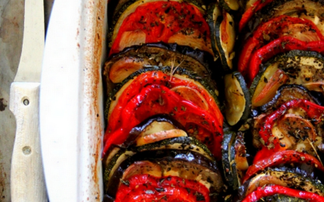 Tian de Légumes tout en couleurs