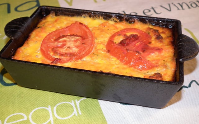 Flan de courgettes et carottes