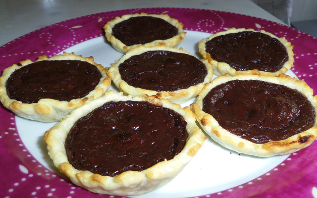 Tartelettes Feuilletées au chocolat