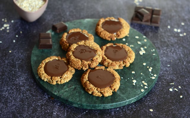 Biscuits aux flocons d'avoine et chocolat