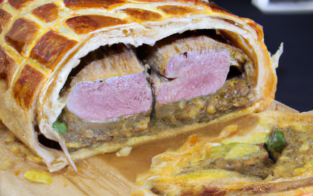 Filet de Blonde d'Aquitaine en croûte façon Wellington