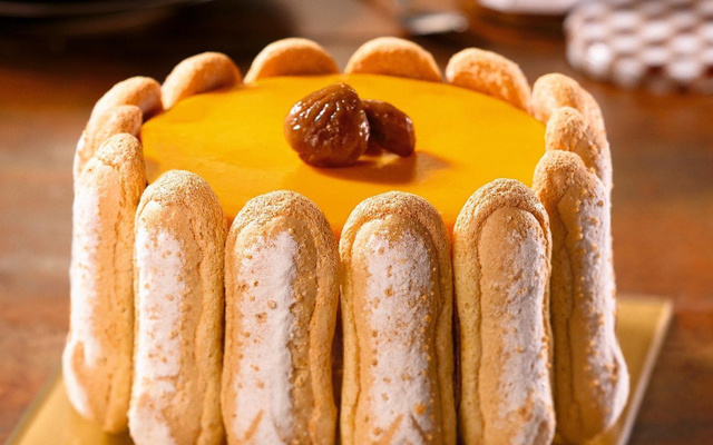 La charlotte potiron châtaignes