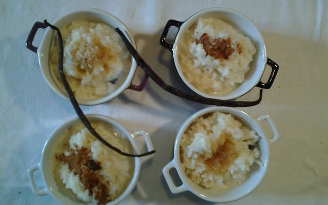 Riz au lait savoureux