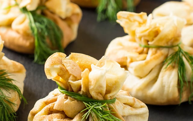 Aumônière aux fruits de mer chic et pas chère