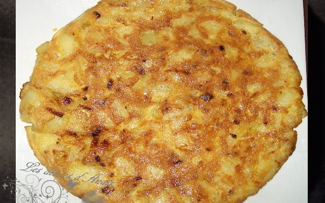 Tortilla à l'oignon
