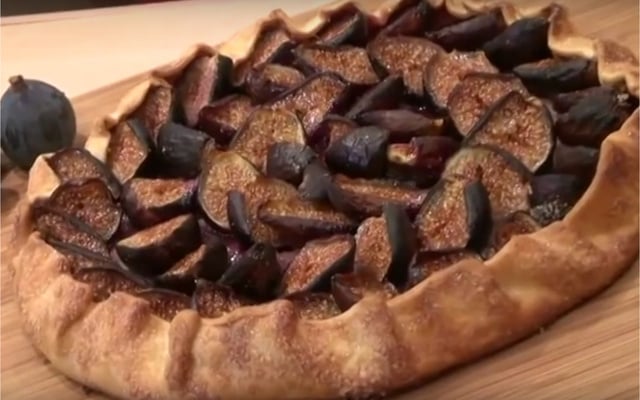 Tarte rustique aux figues