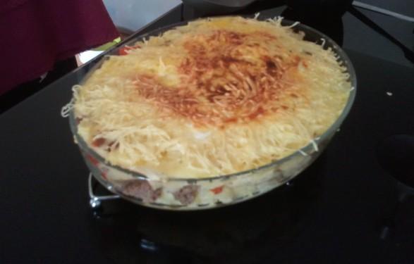 Parmentier de boeuf aux poivrons - Photo par 750g