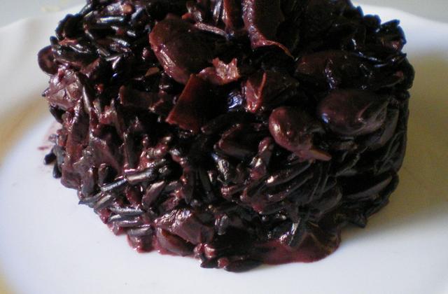 Risotto noir de camargue - Photo par lesmet