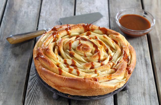 Brioche spirale aux pommes - Photo par Silvia Santucci