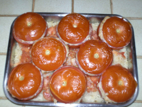 Tomates farcies au thon - Photo par 750g