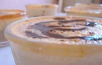 Crème aux œufs au coulis chocolaté - Photo par stepha4S