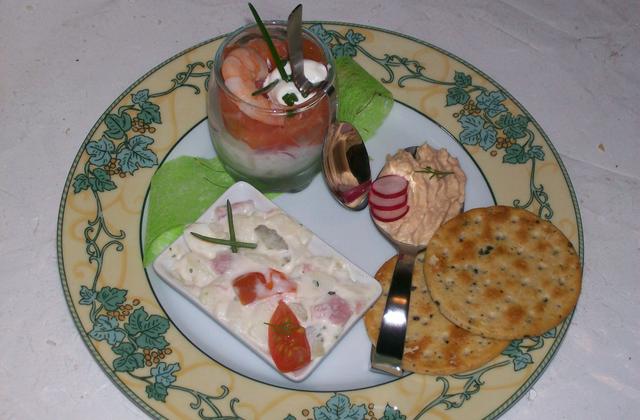 Verrine saumon/concombre - dianicR