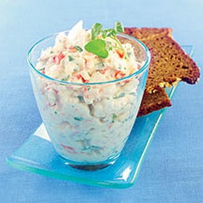 Tartare de crevettes aux champignons - Photo par laurenlt