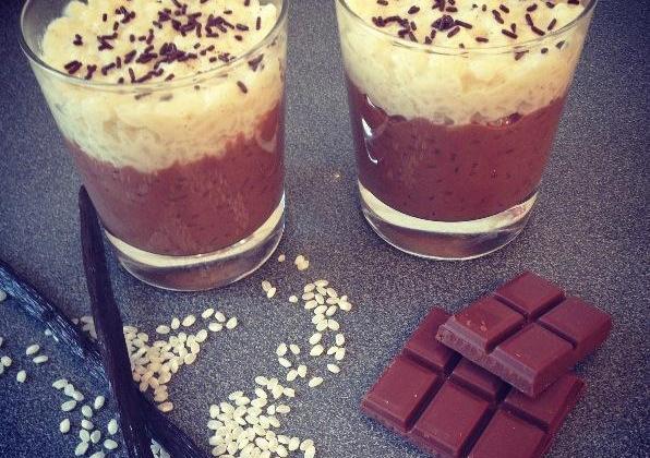 Riz au lait façon chocolat liégeois - Photo par stephanieluvshopping